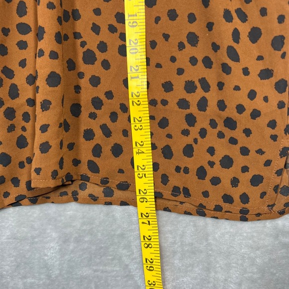 Umgee‎ Tank Top Women's M Leopard Print Lace Y2K - Picture 10 of 10